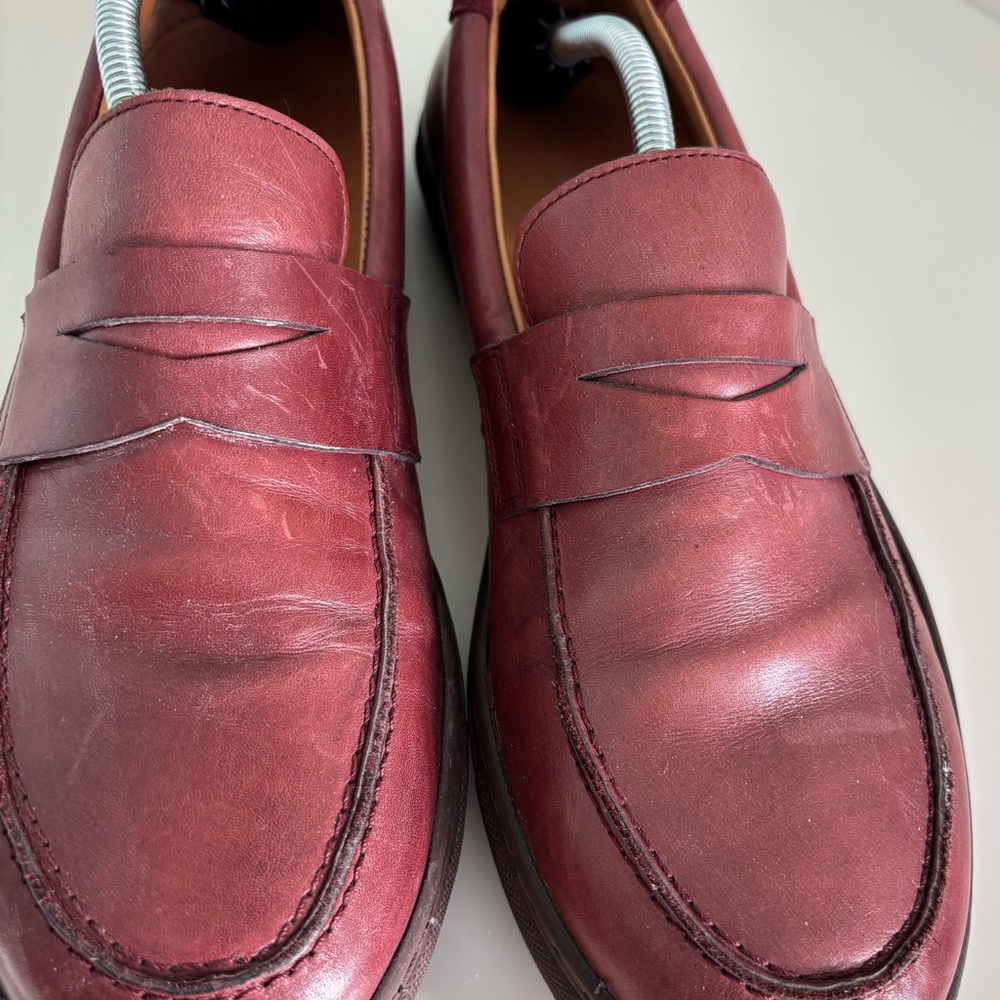 Tommy Hilfiger Men's Maroon Loafers